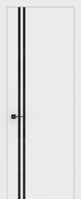 Экошпон, Шагрень белая, Лакобель черный