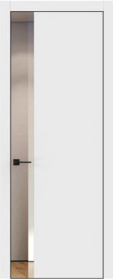 Экошпон, Шагрень белая, Зеркало, Кромка хром