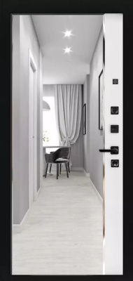 Панель Зеркало Панорама Белый софт