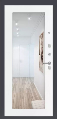 Панель Зеркало 18 Белое дерево