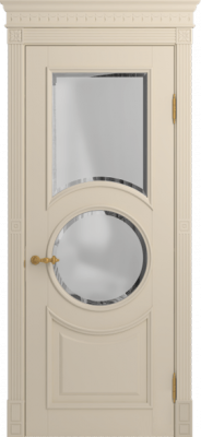 Массив бука, Эмаль, Ваниль, Сатинат белое, Фацет