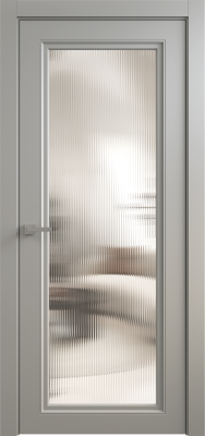 Экошпон, Софт грей, Белое рифленое