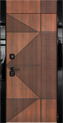 Входная дверь ДК 33 Дизайн Шоколад