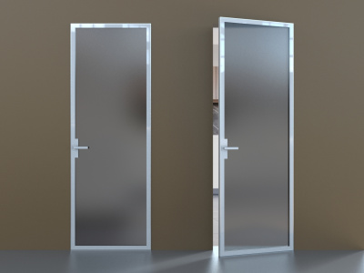 белый профиль матовый графит стекло, б/н