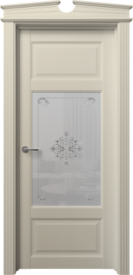 Экошпон, Софт сантьяго, Белое матовое, Виола