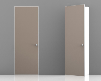 Эмаль Invisible RAL 7044 (40) Alum. White кромка c 4-х сторон, лев