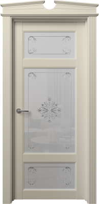 Экошпон, Софт сантьяго, Белое матовое, Виола