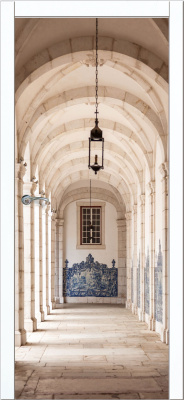 Impress , Экошпон, Шагрень белая, Кромка белая, Рисунок с одной стороны