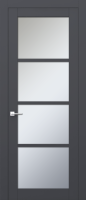 Экошпон, Софт графит, Белое матовое