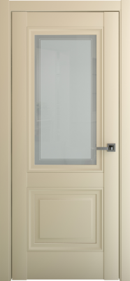 -В2, Экошпон, Матовый кремовый, Сатинат