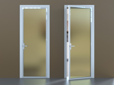 белый профиль матовая бронза стекло