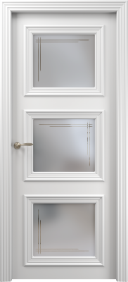 Экошпон, Софт милк, Сатинат белое, Атриум