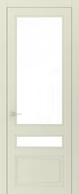 Экошпон, Шагрень латте, Сатинат белое