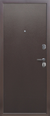 Входная дверь 7,5см Гарда Медный антик (960x2050, лев, Медный антик )