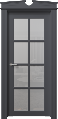 Экошпон, Софт графит, Белое матовое