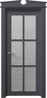 Экошпон, Софт графит, Белое матовое