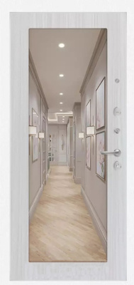 Панель Зеркало 18 Сандал белый