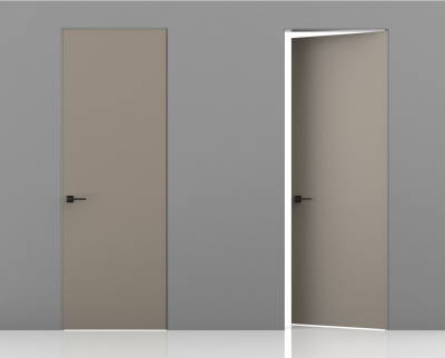 Эмаль Invisible RAL 7044 (57) ABS Revers кромка (от себя/на себя), прав