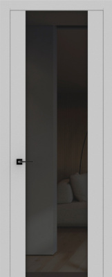 Экошпон, Софт серый, Лакобель черный