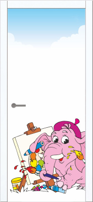 Impress , Экошпон, Шагрень белая, Кромка белая, Рисунок с одной стороны