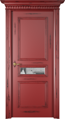 V-MC, Эмаль, Красный, Зеркало состаренное