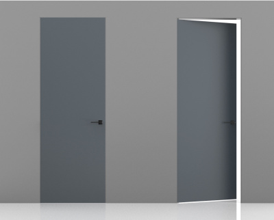 Эмаль Invisible RAL 7001 (57) ABS Revers кромка (от себя/на себя), лев