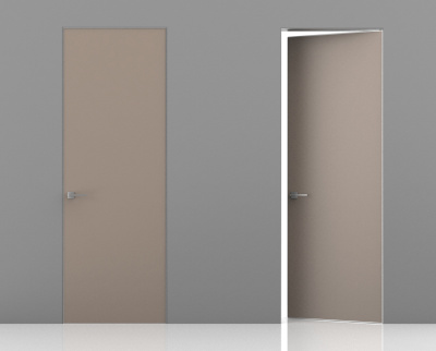 Эмаль Invisible RAL 7044 (57) Alum. Revers кромка c 3-х сторон (от себя/на себя), прав