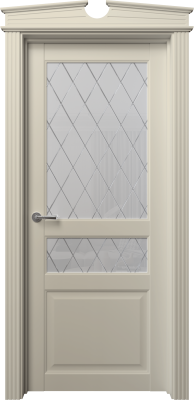 Экошпон, Софт сантьяго, Белое матовое, Рим