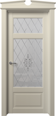 Экошпон, Софт сантьяго, Белое матовое, Санторини