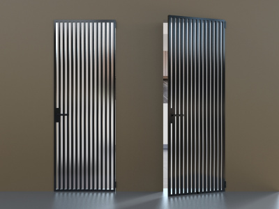 Элеганс черный профиль матовое стекло, б/н