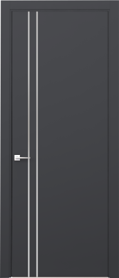 вставка хром, Экошпон, Софт графит