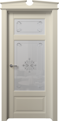 Экошпон, Софт сантьяго, Белое матовое, Виола