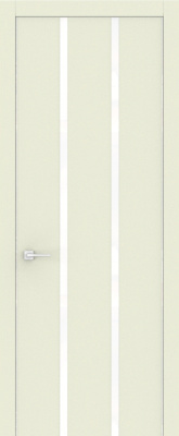 Экошпон, Шагрень латте, Лакобель белый, Кромка белая