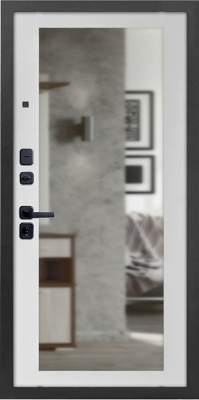 МДФ 10 мм ПВХ пленка Белый матовый