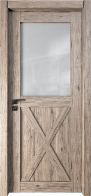 Экошпон, Дуб бомонд лофт, Сатинат белое